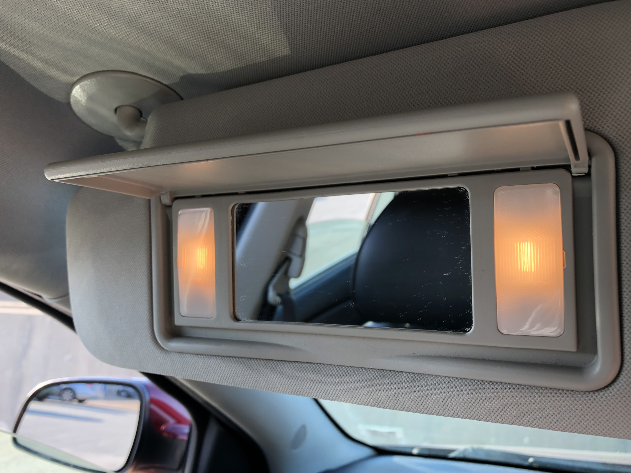 chevy cruze sun visor mirror cover